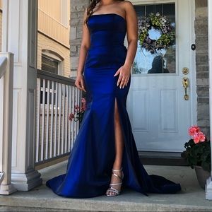 Madeline’s Boutique Blue Prom Dress